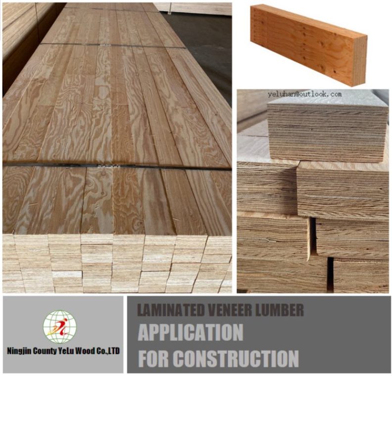 Laminated Veneer Lumber Wood Beams building contructiion LVL